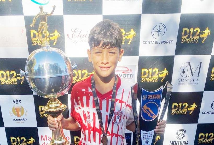 Garotos de Sete Quedas são campeões de torneio de futebol de base em São Paulo