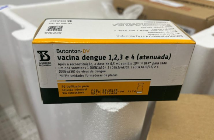 MS recebe vacina contra dengue para trabalhadores da atenção primária