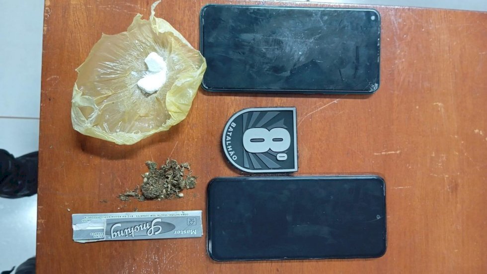 Policia Militar faz duas apreensões por porte de drogas em Ivinhema