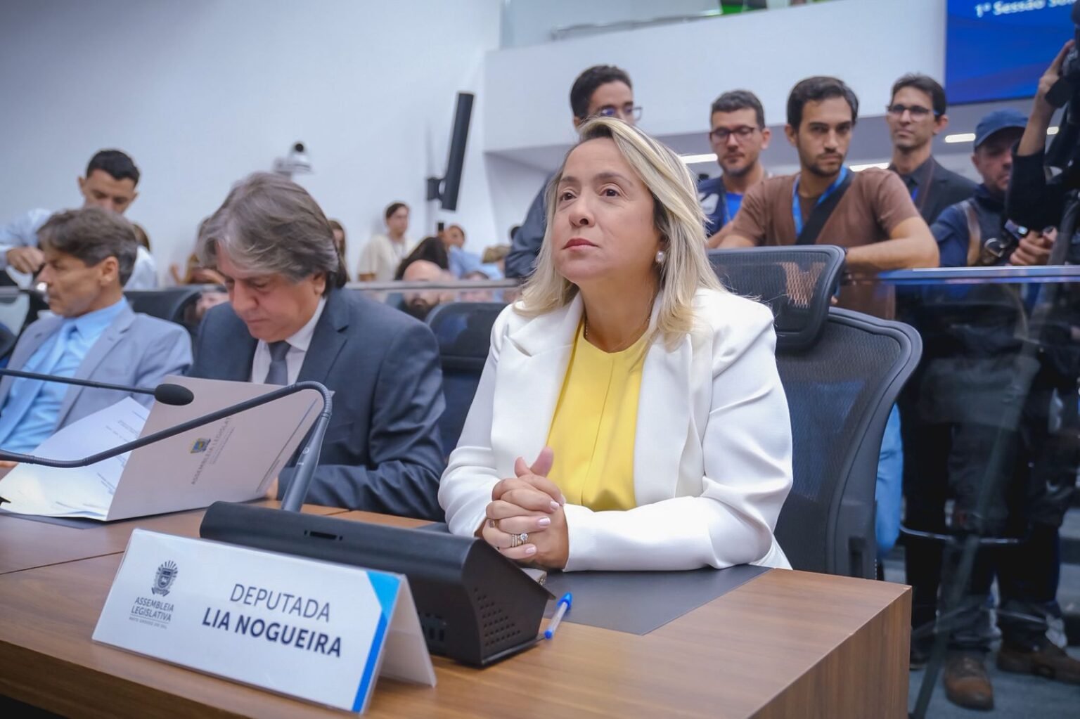Saúde como prioridade, Lia Nogueira garante recursos