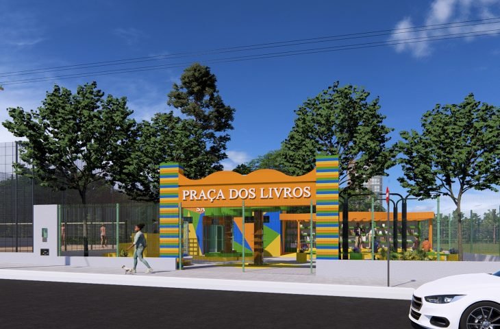 Nova fase da Praça dos Livros em Campo Grande visa expandir lazer e cultura na cidade