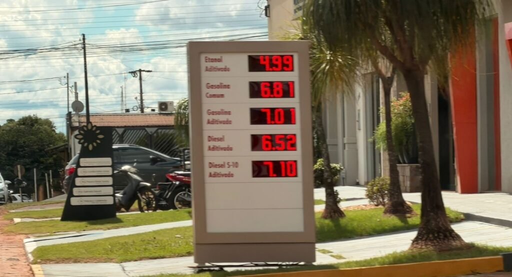 Preço do etanol atinge R$ 4,99 em postos de Nova Andradina