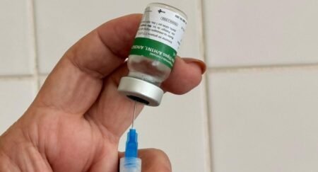 Início da vacinação contra influenza em Batayporã atrai grande público