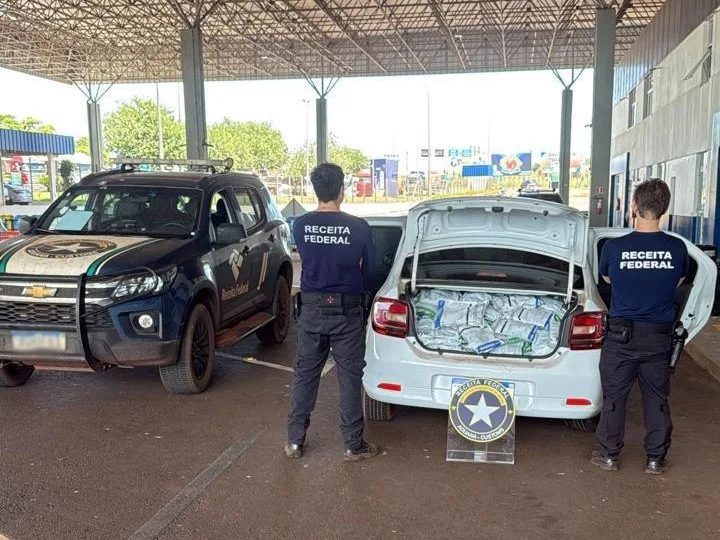 Perseguição termina com apreensão de agrotóxicos contrabandeados