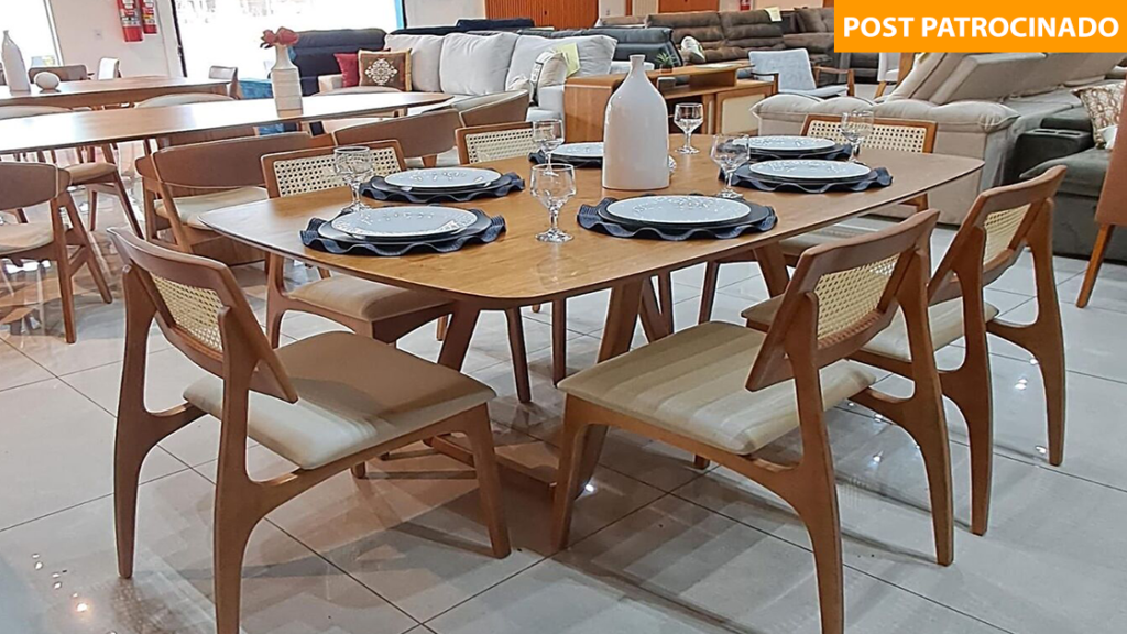 GN Móveis oferece mesas elegantes para renovar a sala de jantar da sua casa