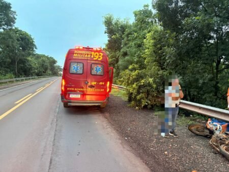 Mulher morre após acidente de trânsito em rodovia