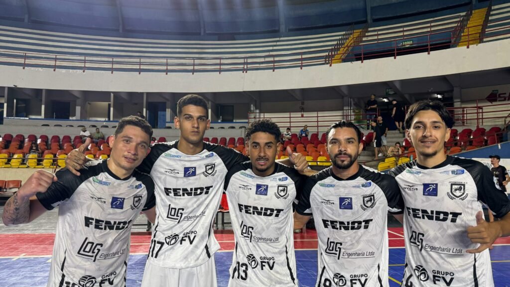 Time marca goleada de 7 a 1 na estreia da Copa do Brasil de Futsal