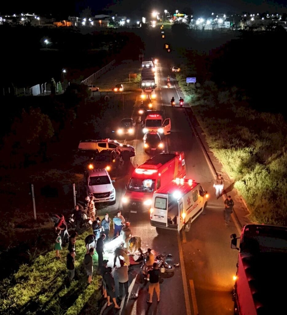 Acidente grave na BR-376: motociclista sofre fraturas e ferimentos