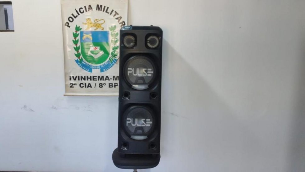 Policia Militar atende denúncia de som alto em Ivinhema