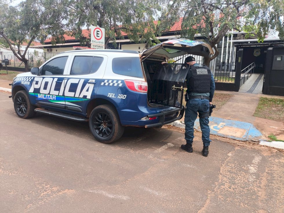 Polícia Militar atende a ocorrência de ameaça e descumprimento de medida protetiva em Ivinhema