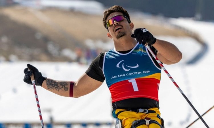 Cristian Ribera faz história e conquista medalha de prata nas Paralimpíadas de Inverno