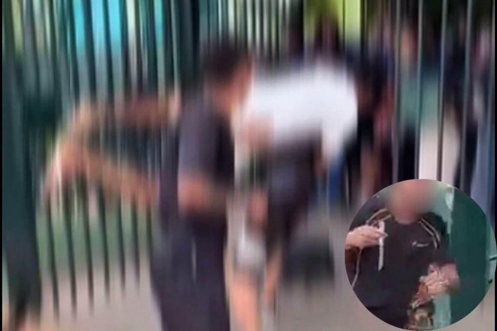 Briga entre alunos em Ivinhema viraliza nas redes sociais