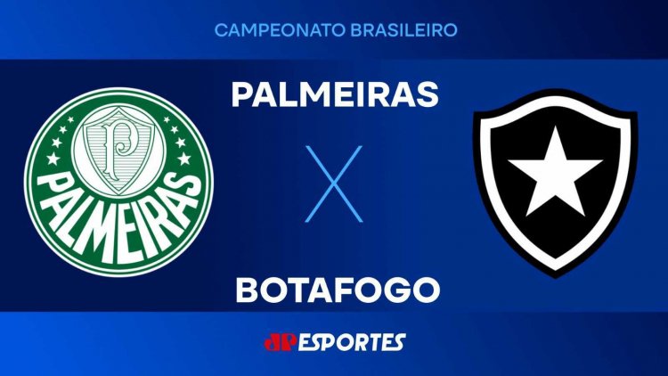 Palmeiras e Botafogo se enfrentam no Allianz Parque em jogo do Campeonato Brasileiro