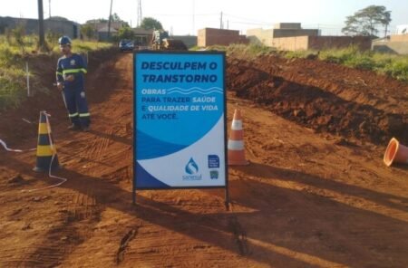 Sanesul investe em obras de saneamento na região Sul-Fronteira de Mato Grosso do Sul