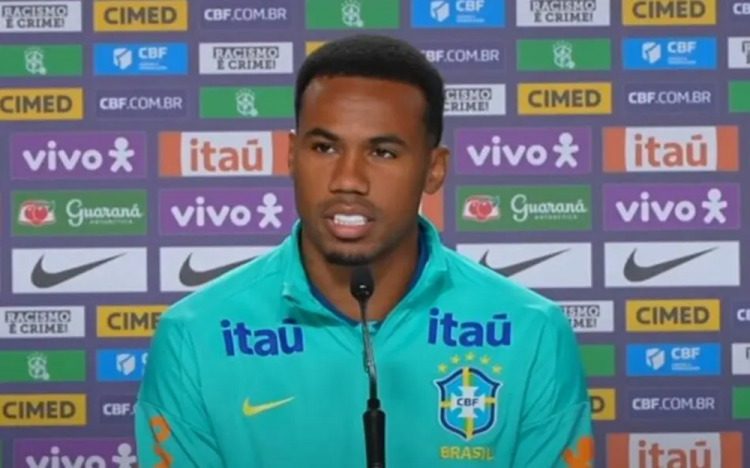 Gabriel Magalhães é cortado da seleção brasileira devido a lesão no joelho direito