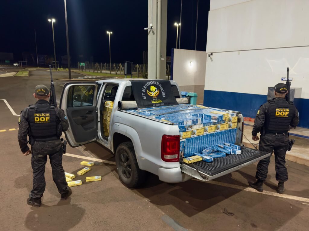 DOF desmata 1,5 mil pacotes de cigarros contrabandeados em Iguatemi
