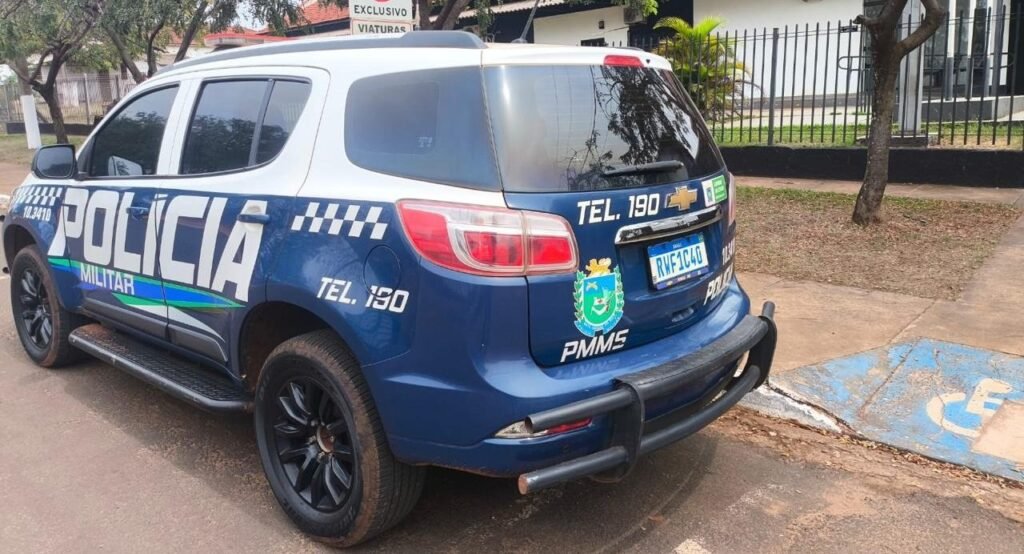 Acidente com menor sem habilitação em Ivinhema mobiliza Polícia Militar