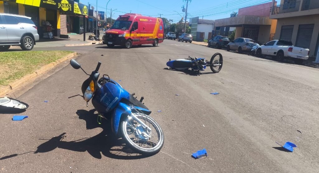 Acidente de trânsito em Ivinhema envolve motoristas sem habilitação