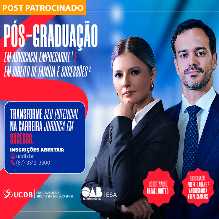 UCDB e ESA/MS firmam parceria para oferecer pós-graduações em Direito e Advocacia