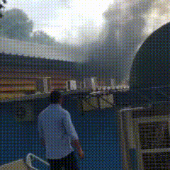 Incêndio na UFMS é causado por curto-circuito e mobiliza Corpo de Bombeiros