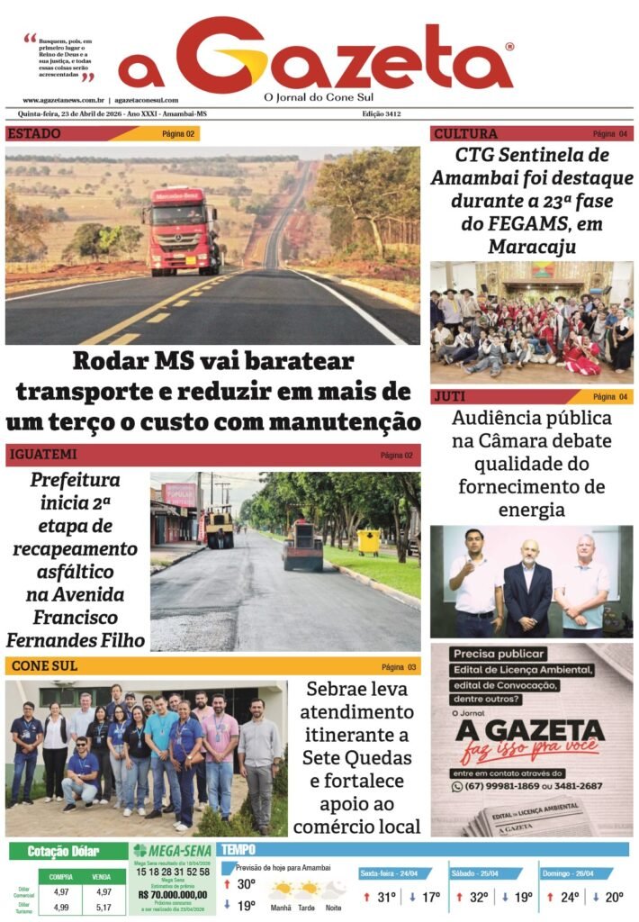 Destaques de 23 de abril de 2026: Garotos da Vila SE consagram campeões em Japorã