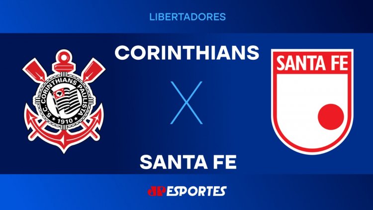 Transmissão ao vivo: Corinthians enfrenta Santa Fé pela Libertadores nesta quarta-feira