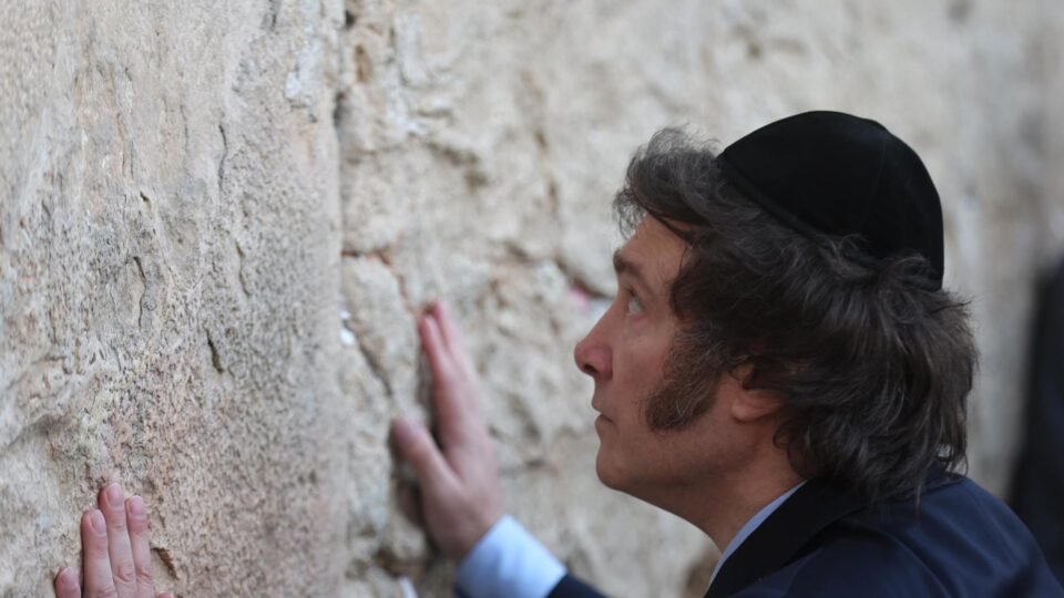 Javier Milei visita Israel e reforça aliança com Estado de Israel na América Latina