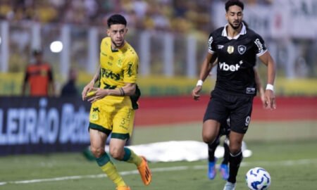 Botafogo enfrenta mirassol no campeonato brasileiro