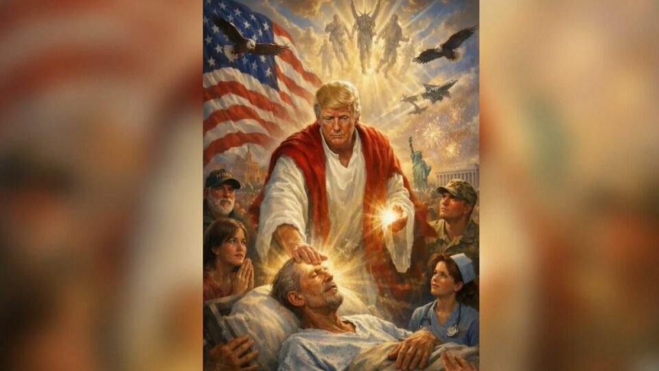 Donald Trump apaga postagem em que aparece como Jesus após críticas nos EUA