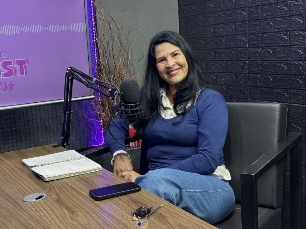 Vice-Prefeita Professora Angela participa de programa ao vivo
