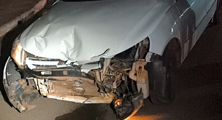 Motorista é detido por embriaguez após acidente com moto em Ivinhema