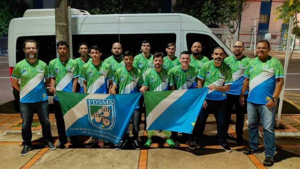 Mato Grosso do Sul compete no Campeonato Brasileiro de Futsal de Surdos em Anápolis
