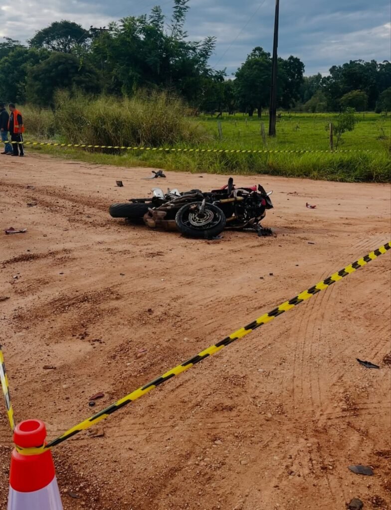 Motociclista morre em grave acidente na MS-141 entre Angélica e Ivinhema
