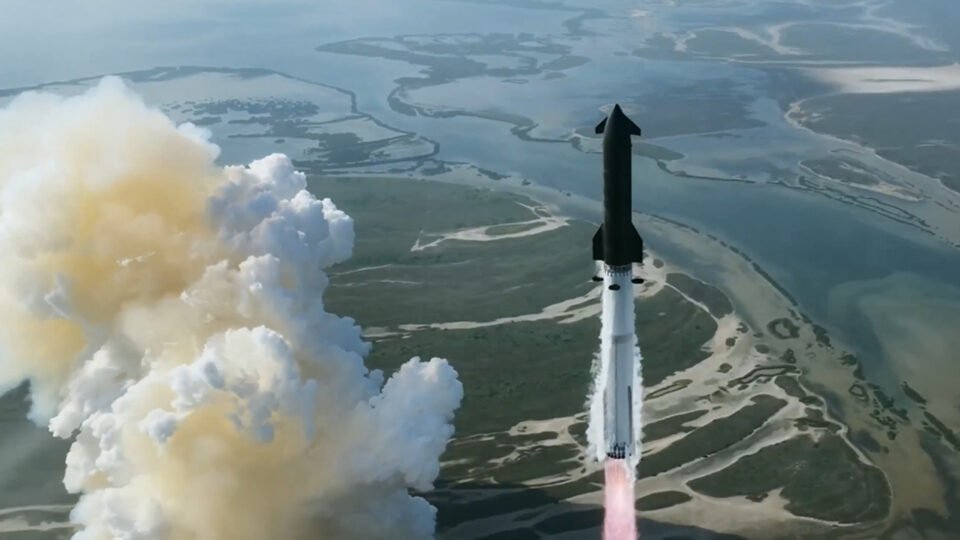 Spacex realiza lançamento bem-sucedido de nova versão do foguete Starship