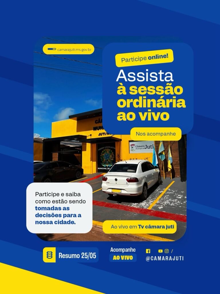 Propostas da Câmara de Juti visam melhorias em diversas áreas do município
