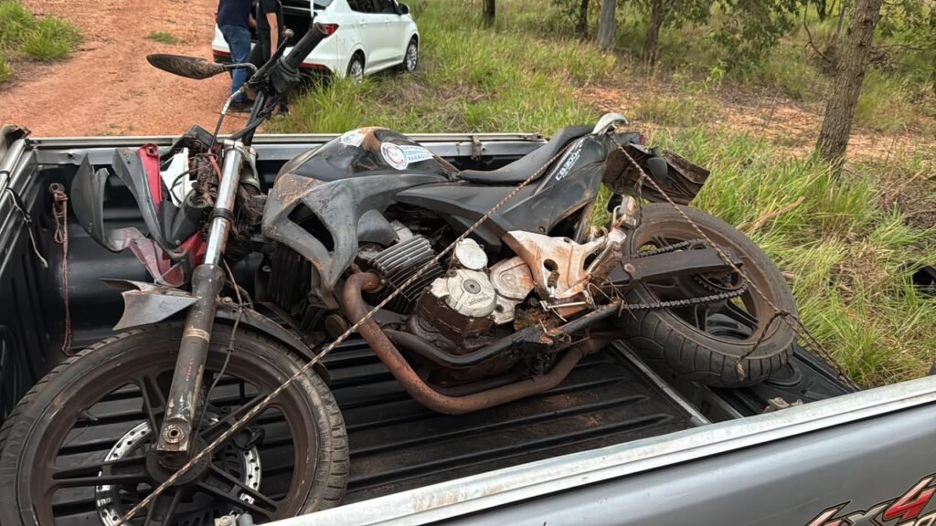 Motocicleta furtada é recuperada em Ponta Porã após perseguição policial