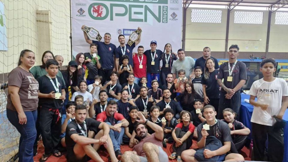 Fight Sports Ivinhema SE destaca no Deodápolis Open 2026 com o 3º lugar geral