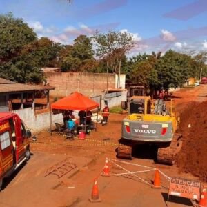 Acidente fatal em obra de esgoto resulta na morte de trabalhador em Maracaju