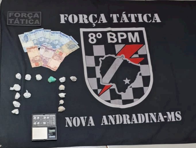 Homem é detido por tráfico de drogas em Ivinhema após denúncia