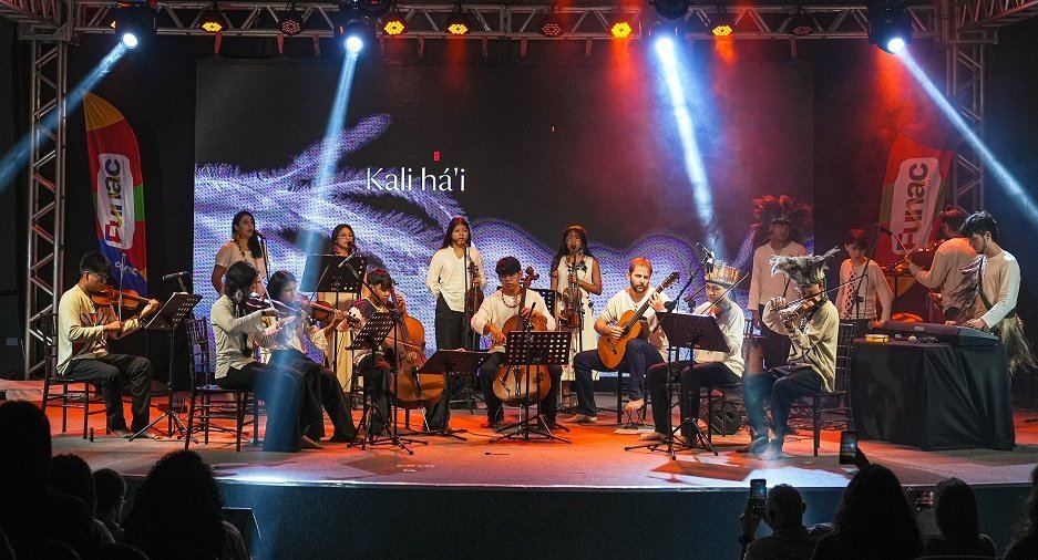 Encerramento do Mês do Museu é marcado por apresentação da Orquestra Indígena em Nova Andradina