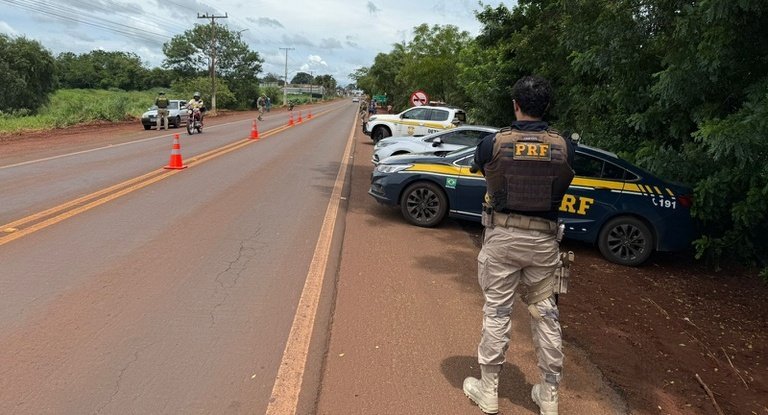 Intensificação da fiscalização da PRF em feriado no Mato Grosso do Sul