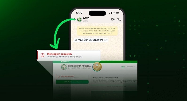 Nova ferramenta da Defensoria Pública de MS combate fraudes por telefone