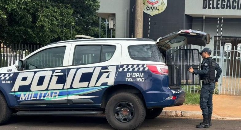 Homem é detido pela Polícia Militar em Nova Andradina por violar medida protetiva