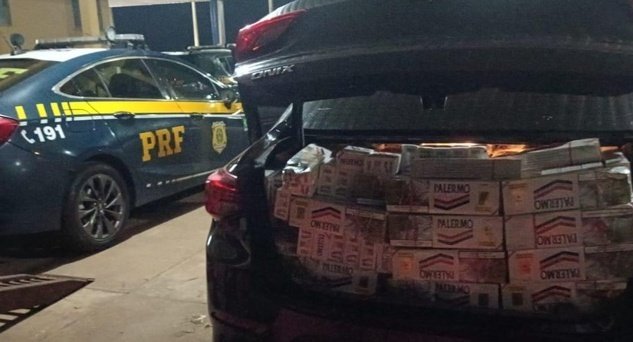 Apreensão de Cigarros pela PRF em Bataguassu