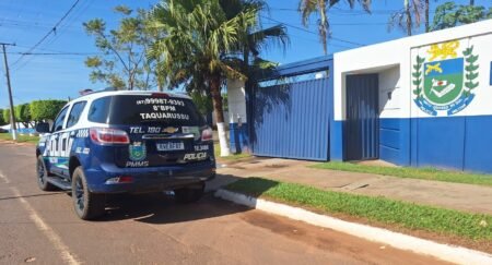 Jovem é detido por violação de domicílio e desobediência em Taquarussu