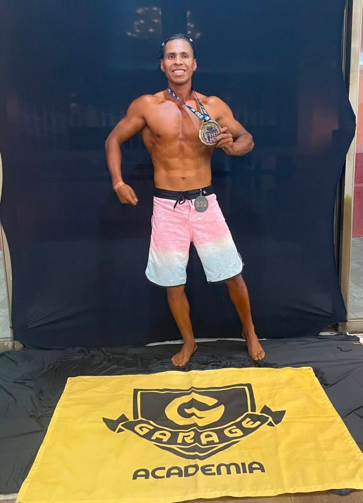 Atleta de Amambai conquista pódio em Campeonato Estadual de Fisiculturismo