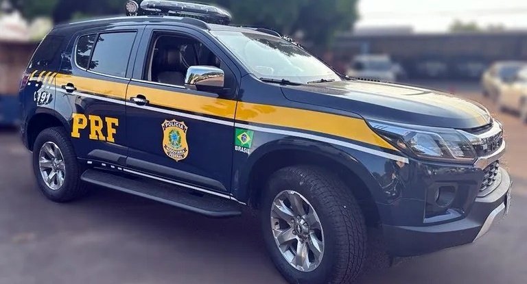 Indivíduo é detido com carro furtado e modificado na BR-267 em Nova Andradina