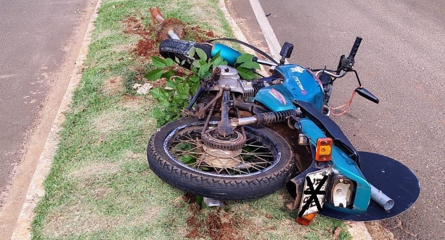 Acidente em Ivinhema envolve motorista sem habilitação