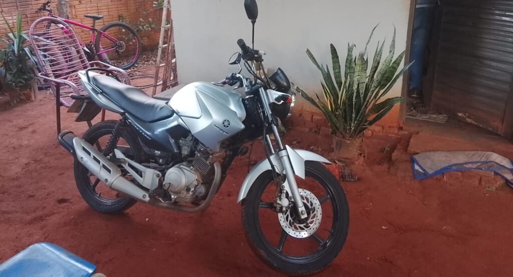 Motocicleta usada como garantia de dívida no tráfico é recuperada em Batayporã