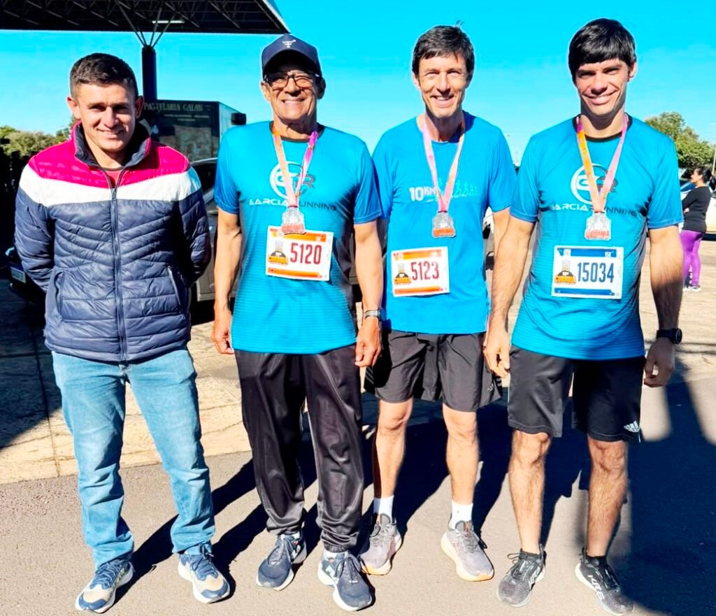 Atletas de Amambai SE destacam na Corrida da Fogueira em Jateí